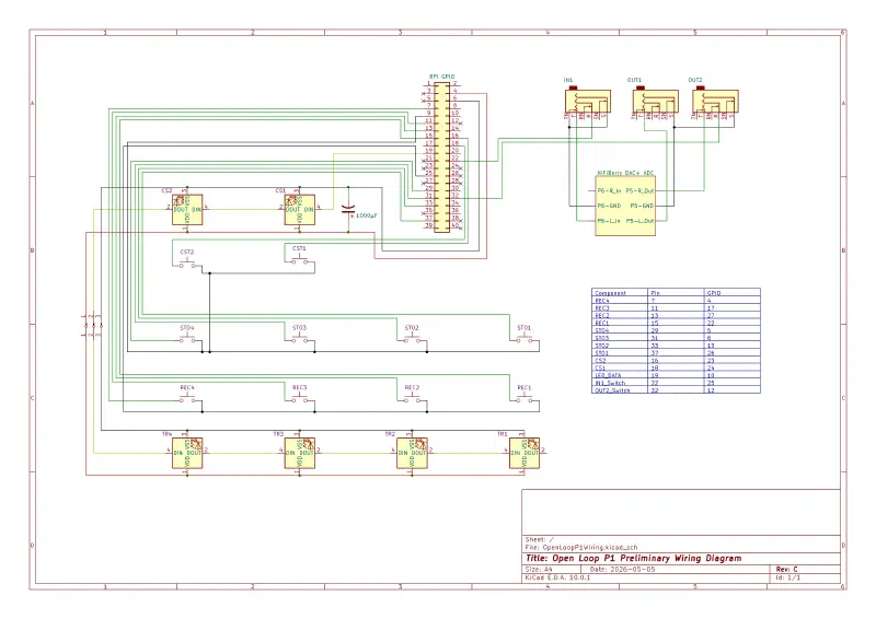 Open Loop Wiring Diagram
